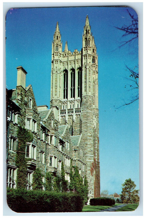 c1960s The Cleveland Tower Scene Graduate College Princeton NJ Unposted Postcard