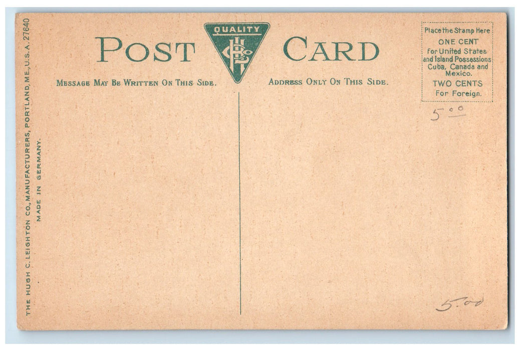 c1910s Pleasant St. From Malden Square Malden Massachusetts MA Unposted Postcard