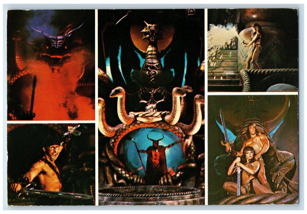 1986 The Adventure Of Conan Composite View Photos Movies Adventure Postcard