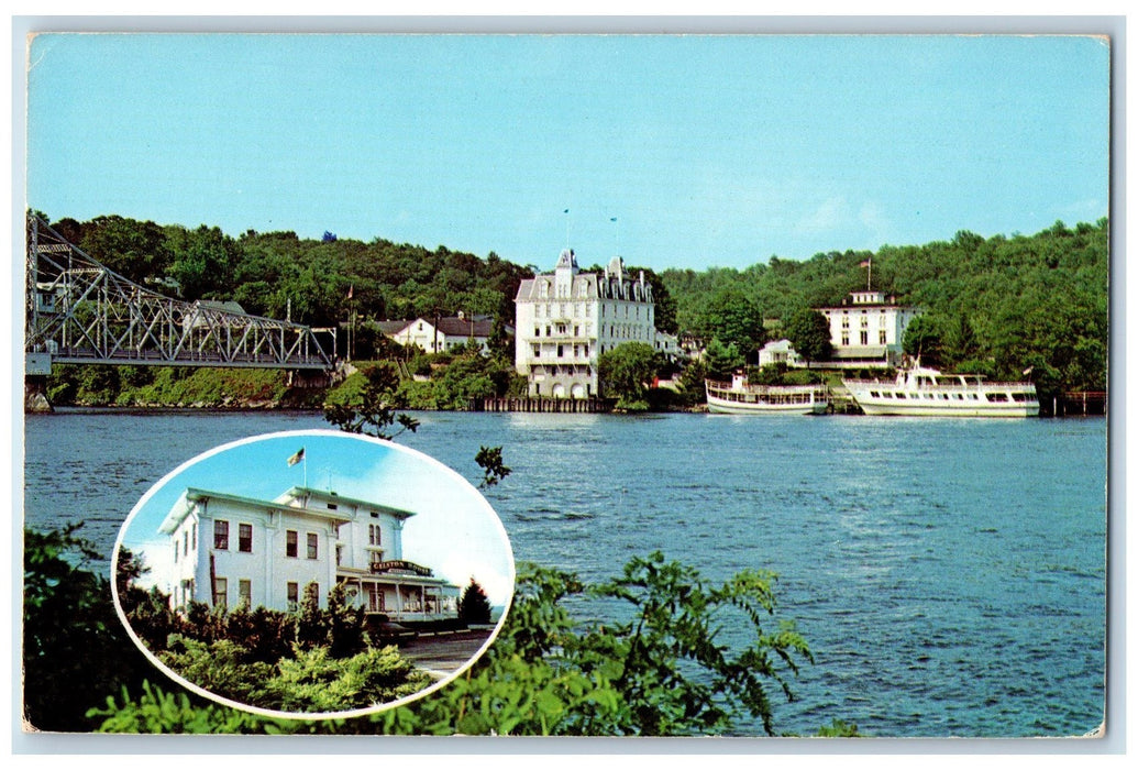 1981 Gelston House Restaurant Bridge Ferry Dock East Haddam CT Posted Postcard