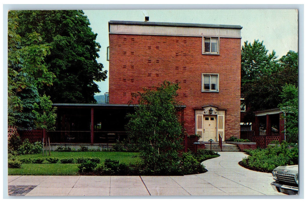 c1950's Kittanning Presbyterian Home Building Front View Kittanning PA Postcard