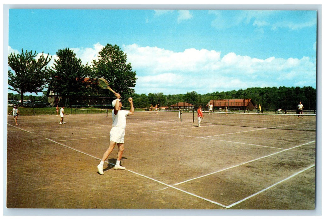 c1960's Laurels Hotel And Country Club Sackett Monticello NY Unposted Postcard