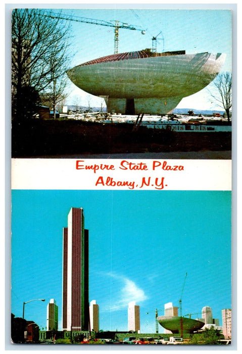 c1950 Empire State Plaza Multiple View Complex Event Building Albany NY Postcard