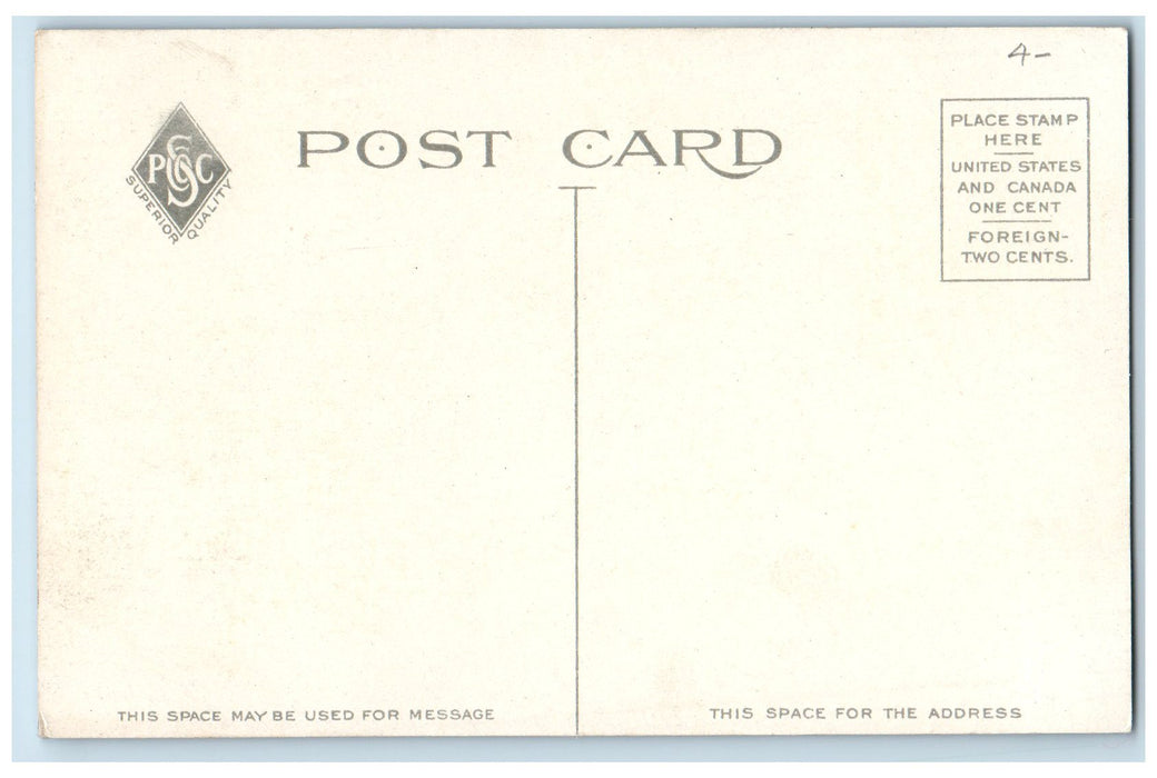c1910's Looking Down Fifth Ave Hotel Henry Pittsburgh Pennsylvania PA Postcard