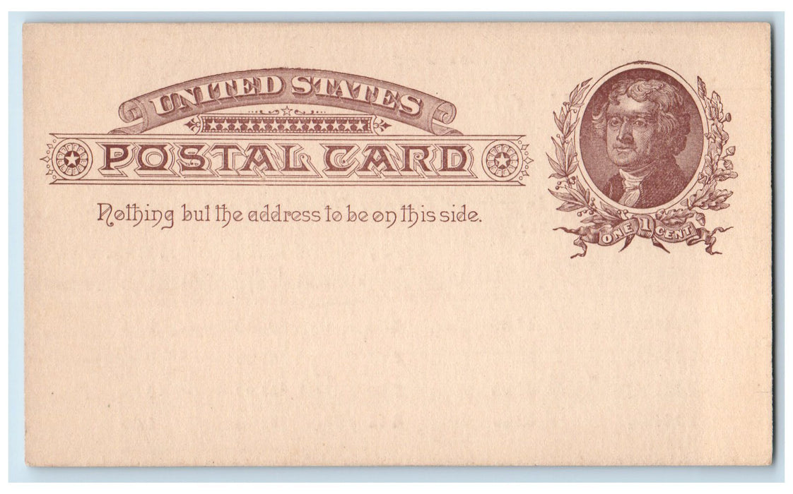c1905's WH Glenny Sons & Co Rectify Error Price Library Lamps Unposted Postcard
