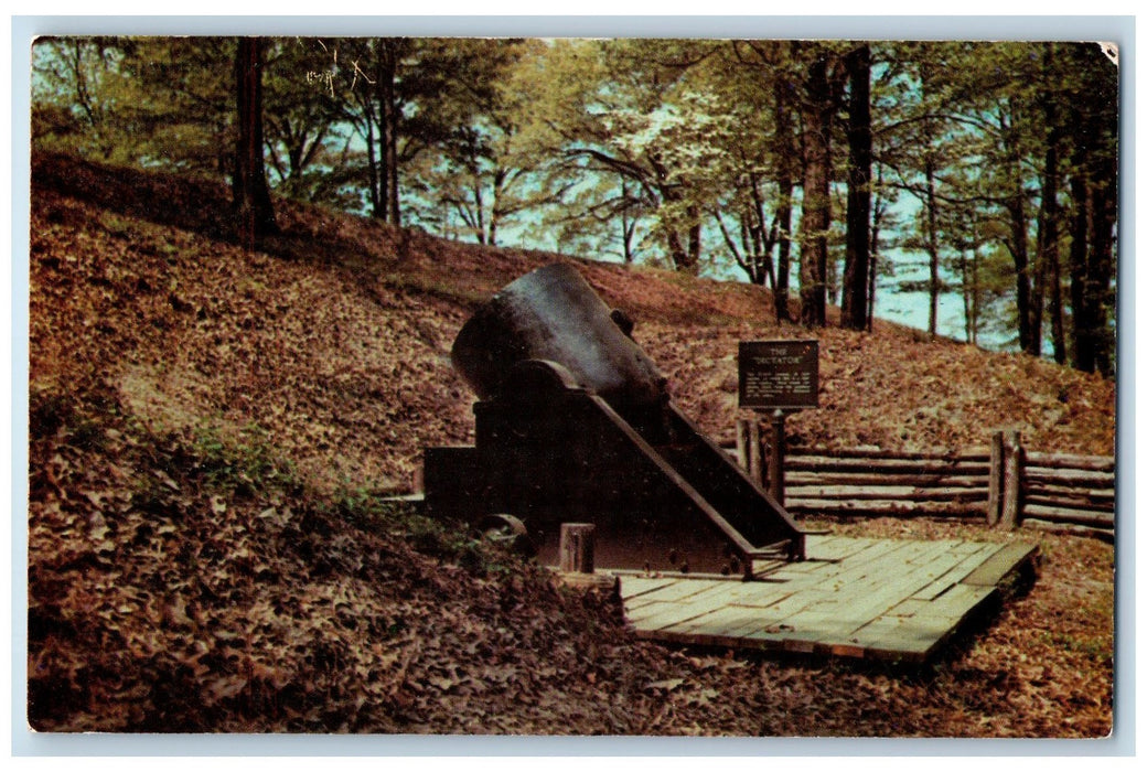 c1960's The Dictator Petersburg National Military Park Virginia Mortar Postcard