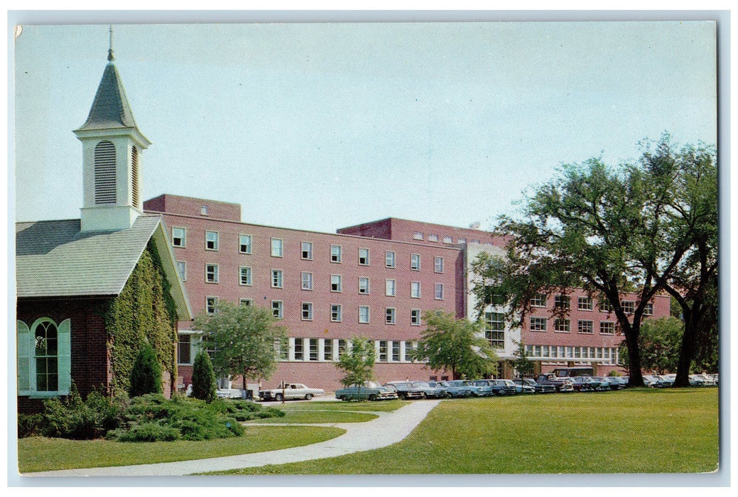 c1960' Iowa's Memorial Union State University Of Iowa City IA Unposted Postcard