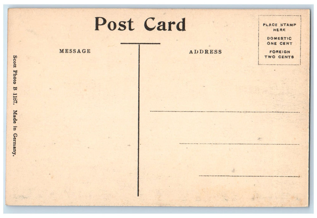 c1910's Draper Hall MAC Exterior View Amherst Massachusetts MA Unposted Postcard