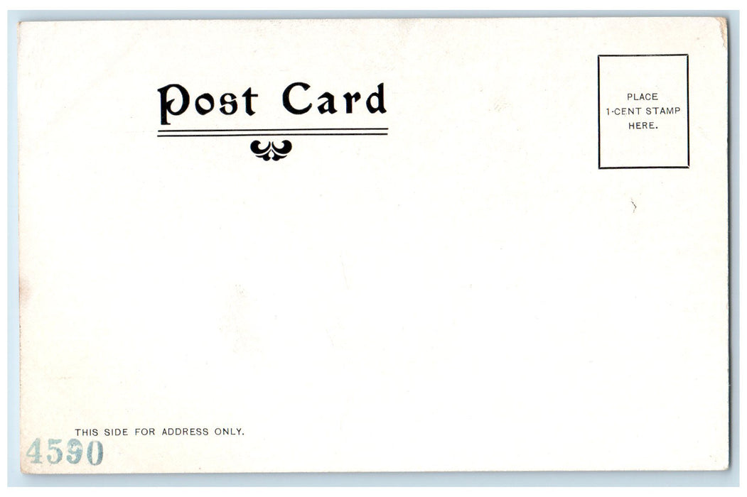 c1905's The Mammoth Douglas Factory Brockton Massachusetts MA Unposted Postcard
