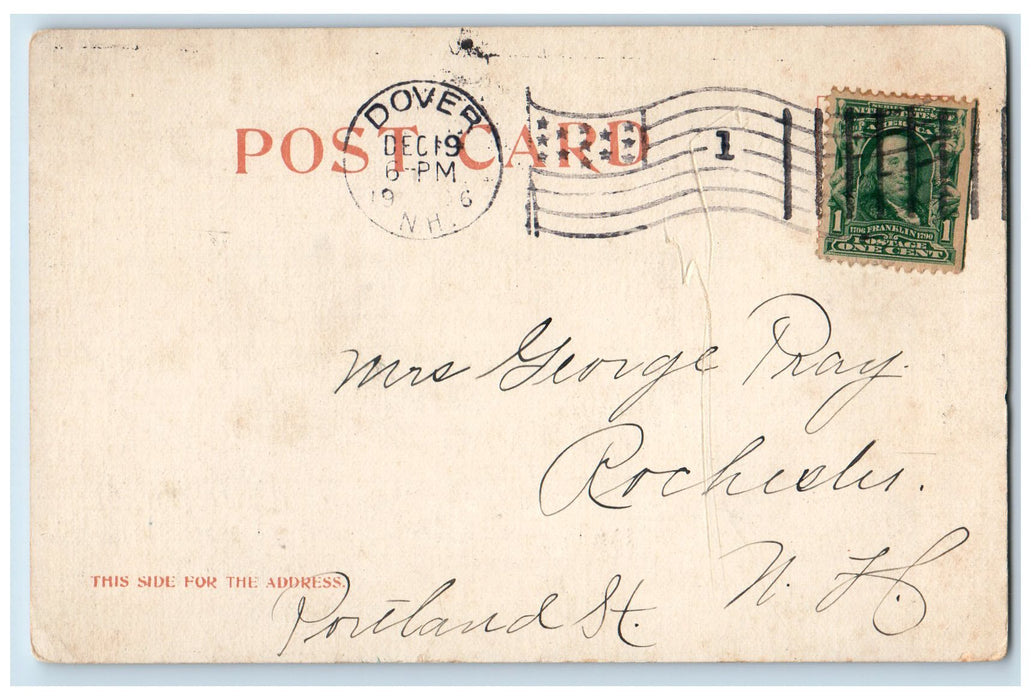1906 Armstrong Dining Room Union Station Multiple View Portland ME Postcard