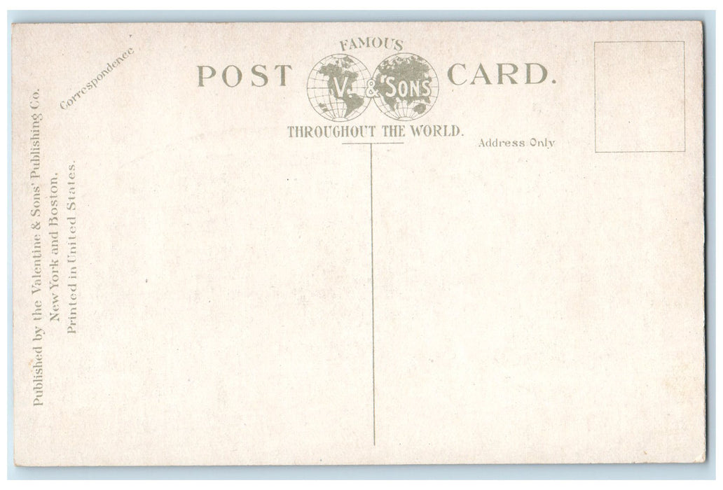 c1910's Sullivan Square Terminal Charlestown Massachusetts MA Unposted Postcard