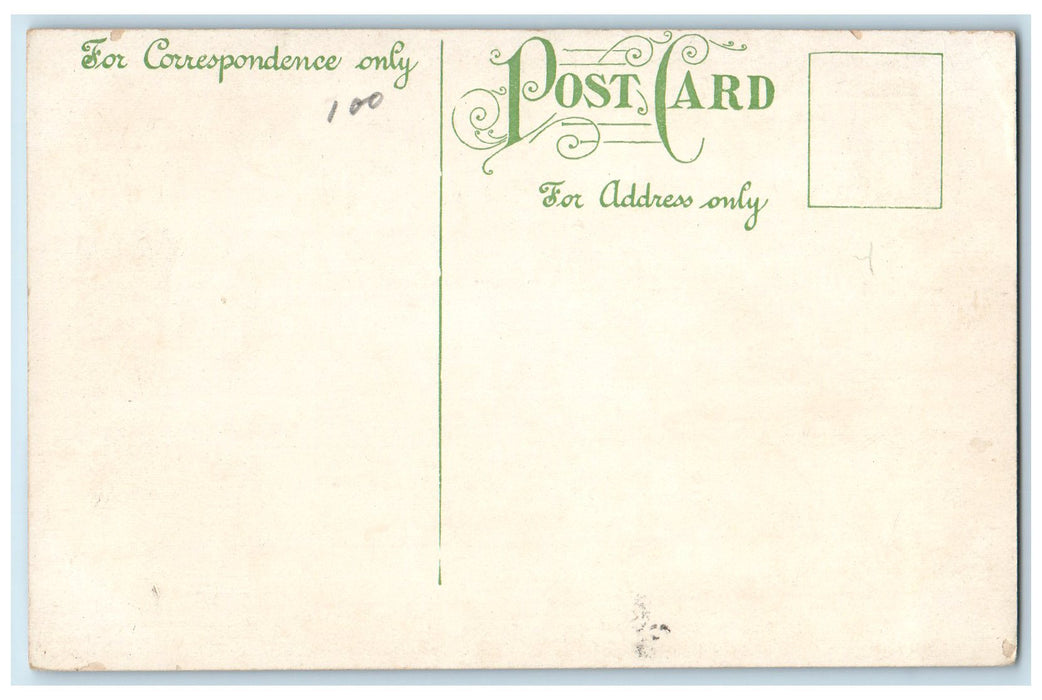 c1910's Shoe Factory Geo W Keith Co. Campello Brockton Massachusetts MA Postcard