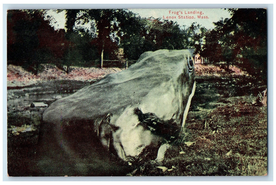 c1910s Frog's Landing Lenox Station Berkshire Massachusetts MA Unposted Postcard