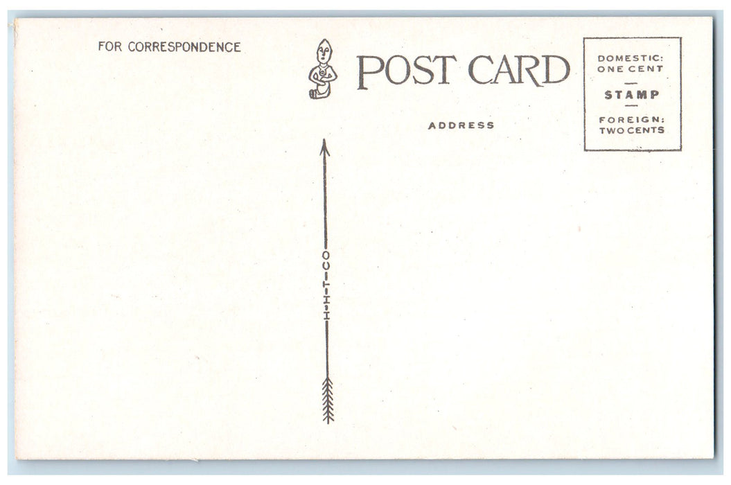 c1950 Nearing Summit Rollins Passenger Railroad Moffat Road Colorado CO Postcard
