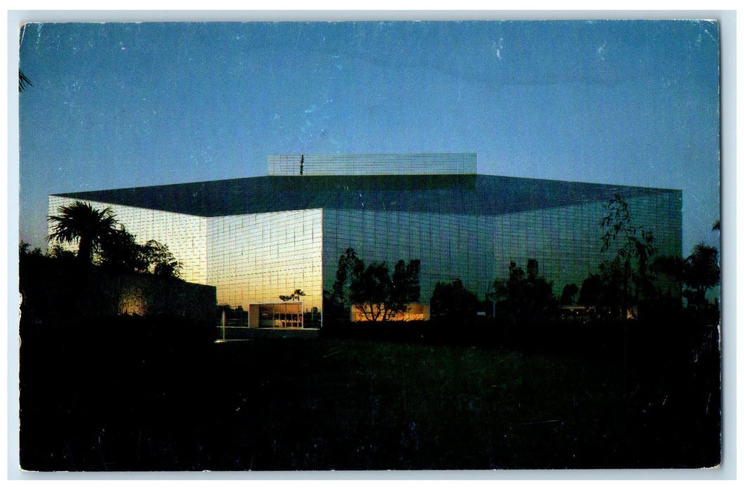 c1950's Crystal Cathedral Sunset View Garden Grove California CA Postcard