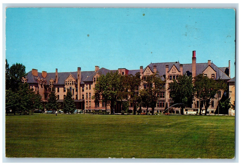 1963 Administration Building Gonzaga University Spokane Washington WA Postcard