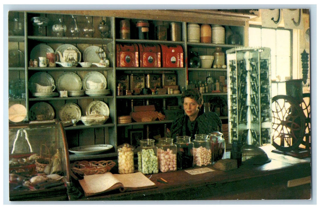 c1950 Elias Brown General Store Variety Items Rockton Ontario Canada CA Postcard