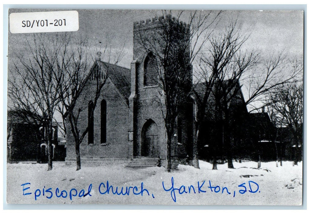 c1905's Episcopal Church Exterior View Yankton South Dakota SD Unposted Postcard