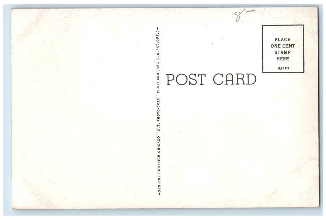 c1905's The Grand River Dam At Vinita Oklahoma OK Hydro-Electric Dam Postcard