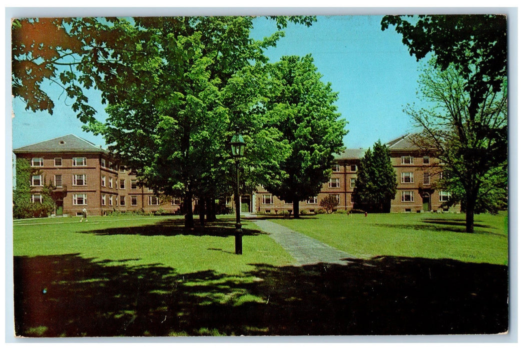 1964 Gould Hall Northfield School For Girls Campus East Northfield MA Postcard