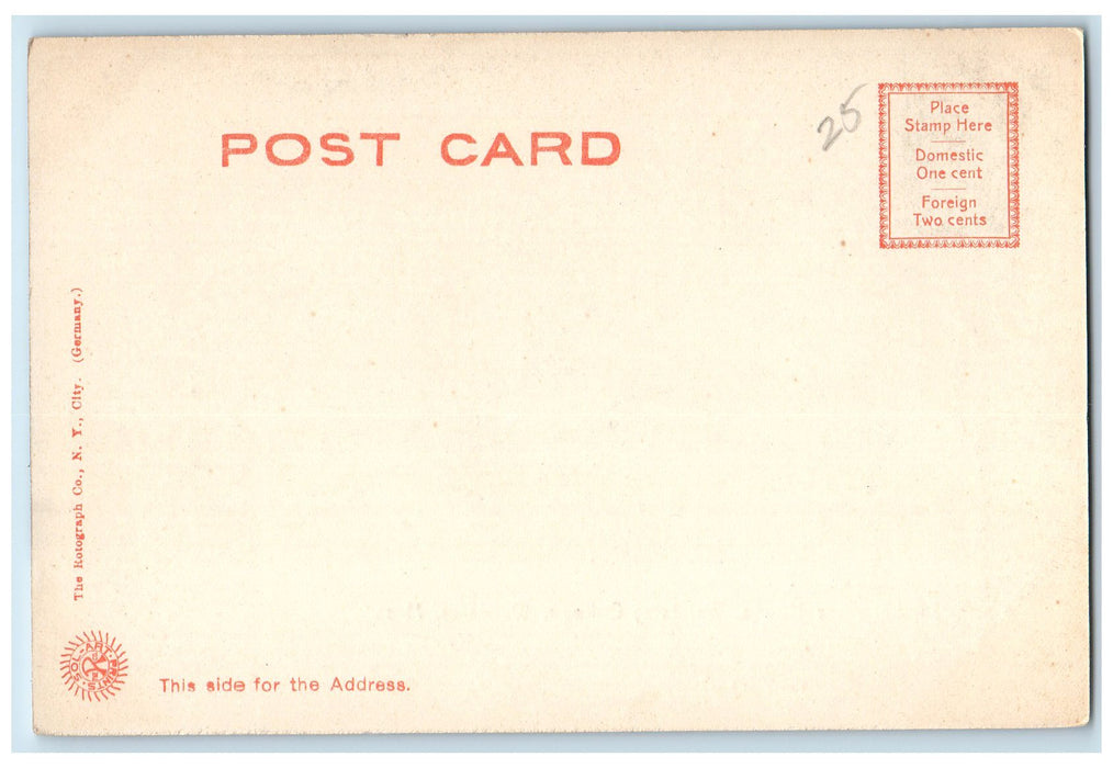 c1905 Shakespeare House Building Entrance Wellesley Massachusetts MA Postcard