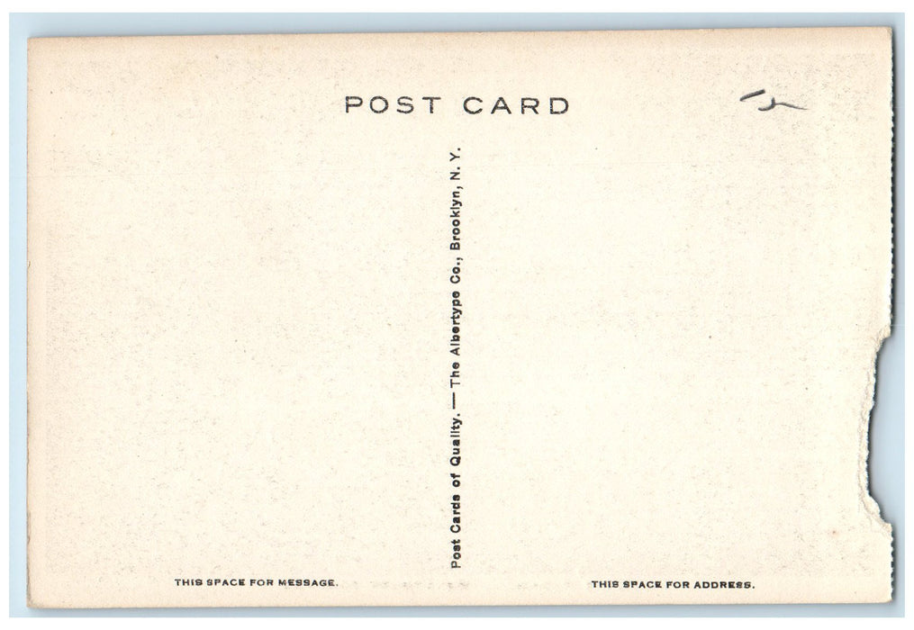 c1920 Lake Waban Trees Grove Boat Wellesley College Massachusetts MA Postcard