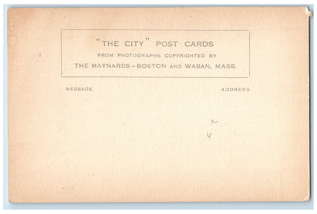c1920 Wellesley College Great Hall Tower Court Interior Chandelier MA Postcard