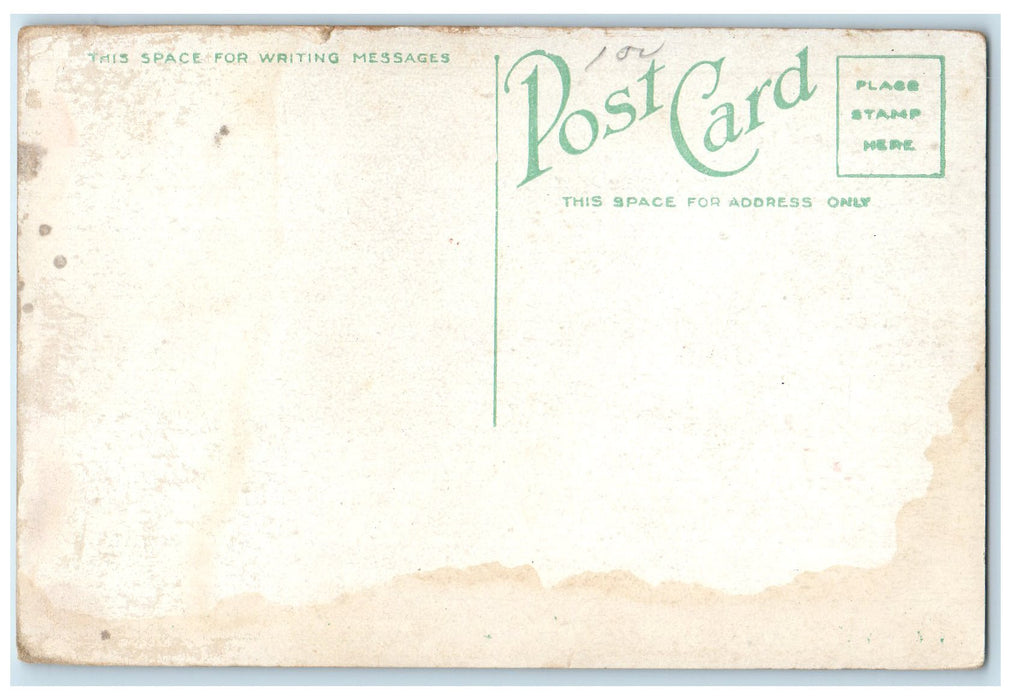 c1920's Post Office Camp Devens Scene Massachusetts MA Unposted Postmen Postcard