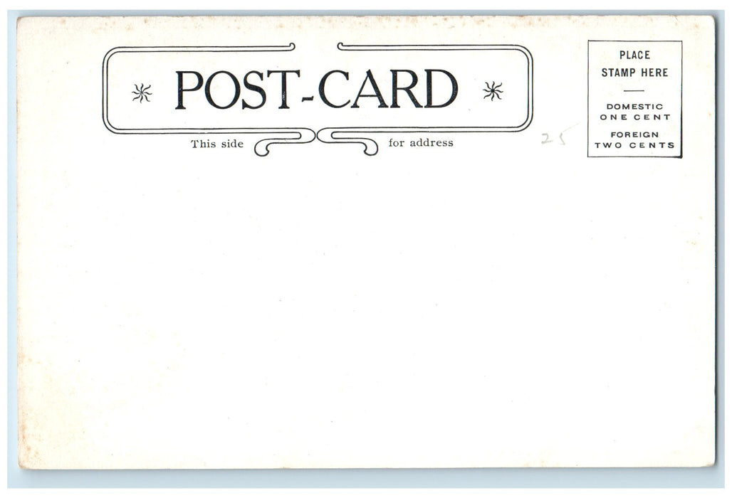 c1905 East Lodge Restaurant Building Chimney Wellesley Massachusetts MA Postcard