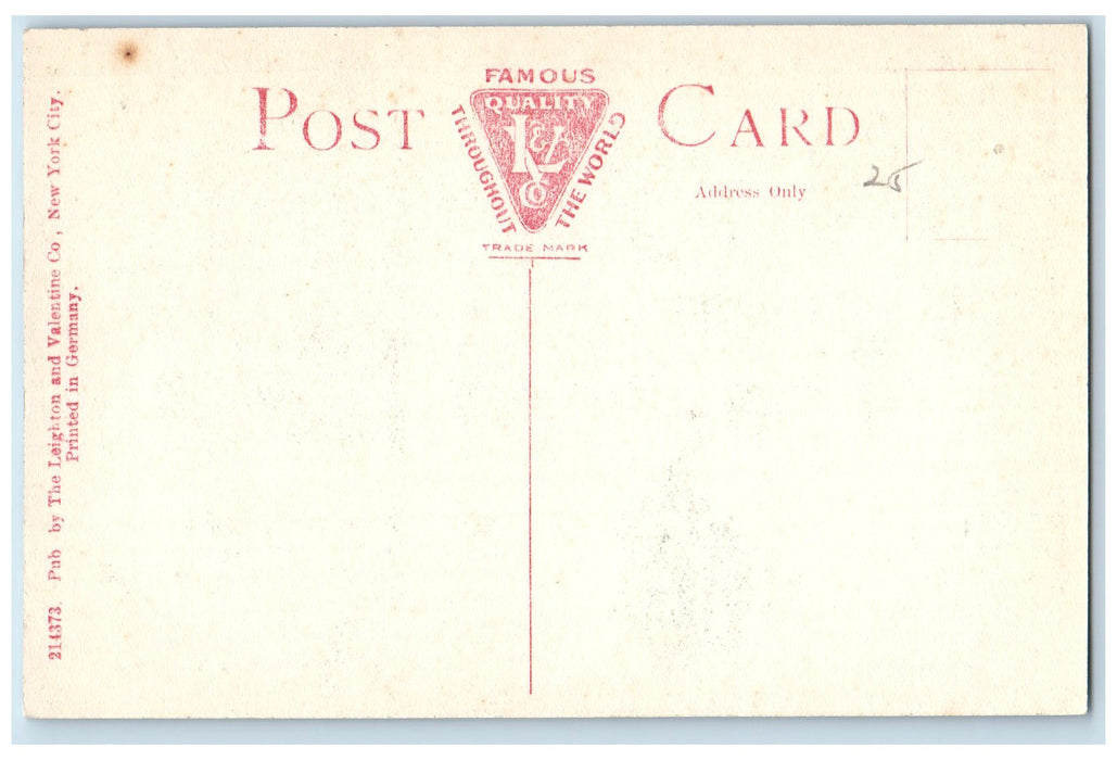 c1950 The Musical Hall Front View Ground Ladies Wellesley College MA Postcard