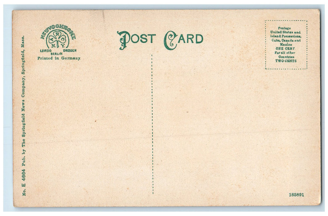 c1910's General Store And Post Office Granby Massachusetts MA Unposted Postcard