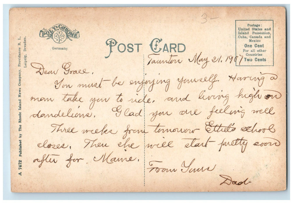 c1920's Weir Bridge Metal Lake River Houses Taunton Massachusetts MA Postcard