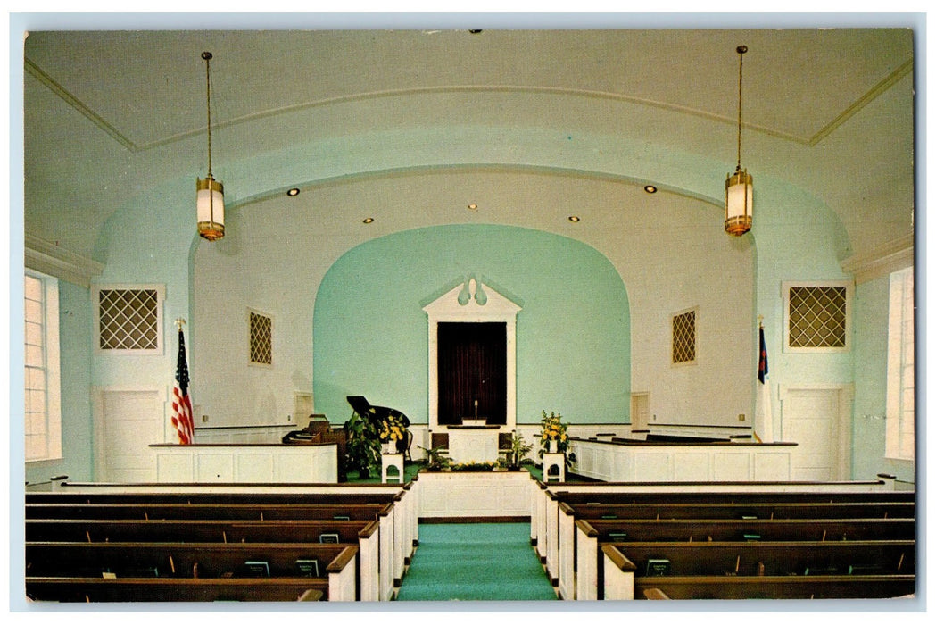 c1910's Sanctuary Of Grace Conservative Baptist Church Lancaster PA Postcard