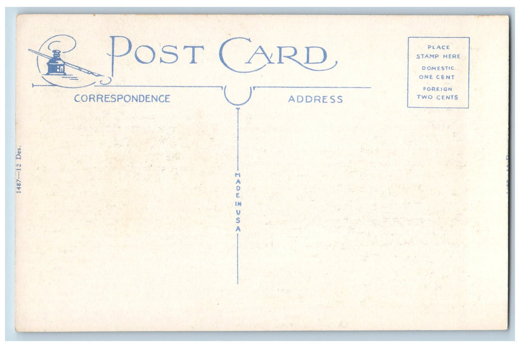 c1950 Greetings From Amherst Dirt Road Curve Forest New Hampshire NH Postcard