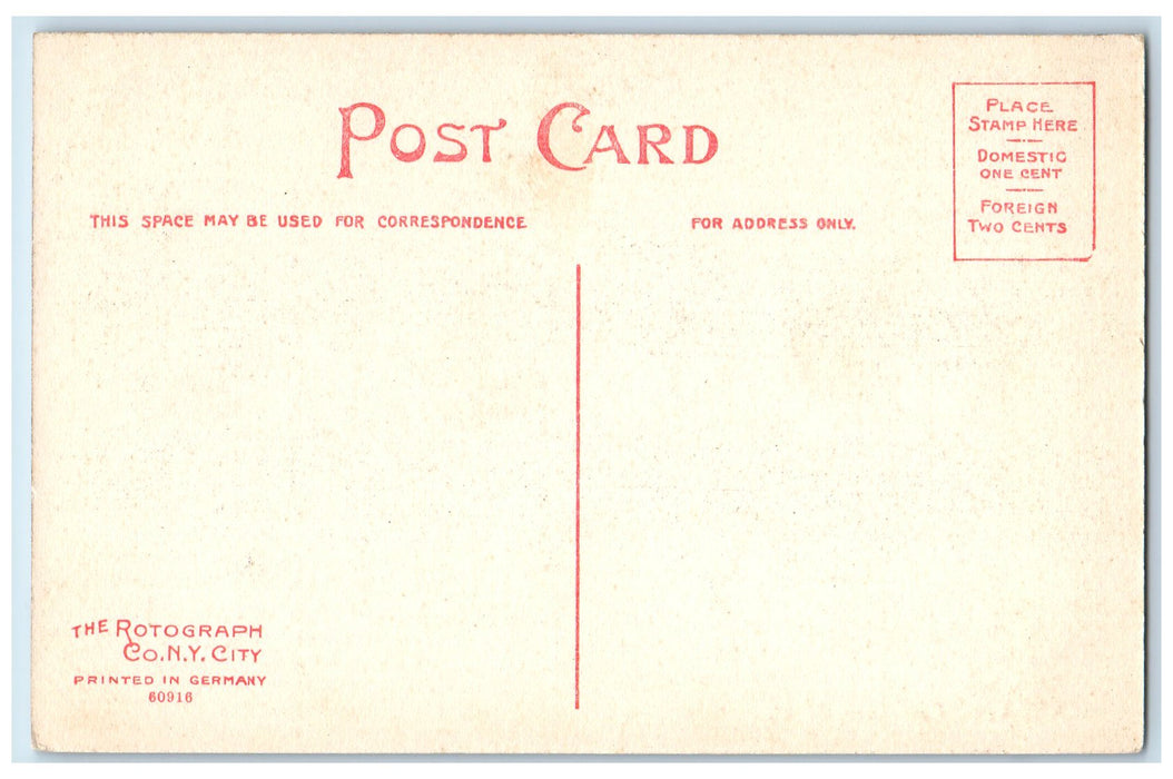 c1940's High School Exterior Scene Peterboro NH Unposted Rotograph Postcard