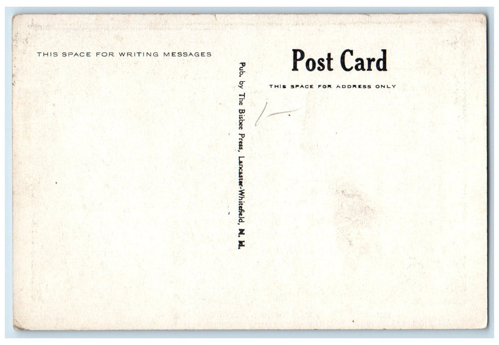 c1940's Public Library Roadside North Conway New Hampshire NH Unposted Postcard