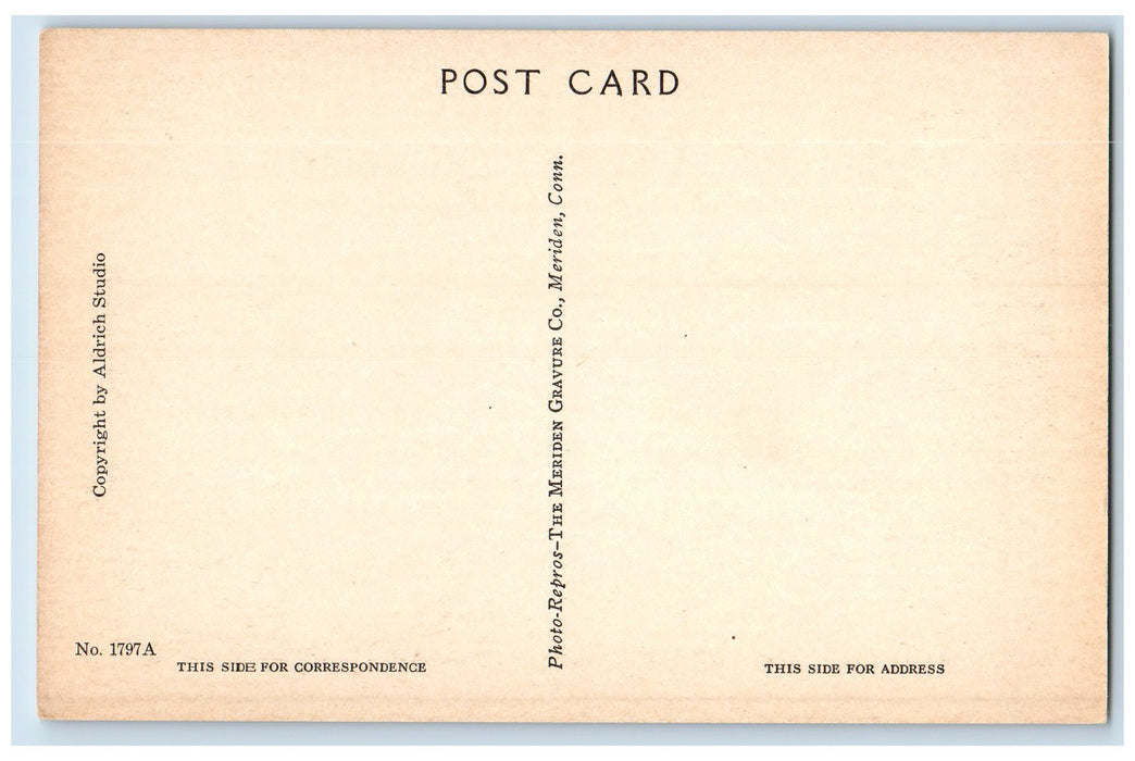 c1960s Howard Ballou's Cabin Restaurant The Weirs New Hampshire NH Boat Postcard
