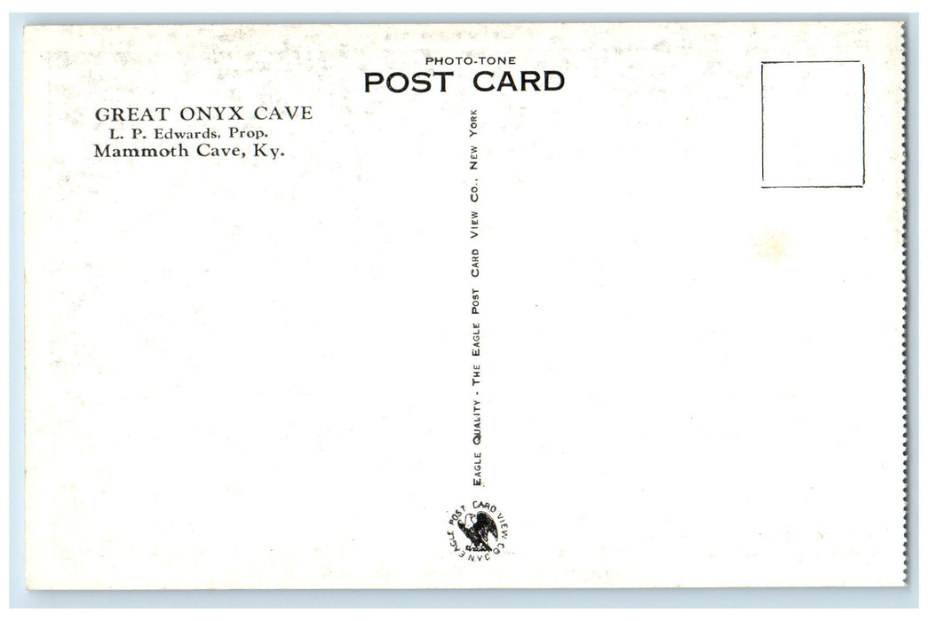 c1960's Gypsum Feathers Great Onyx Mammoth Cave Kentucky KY Unposted Postcard