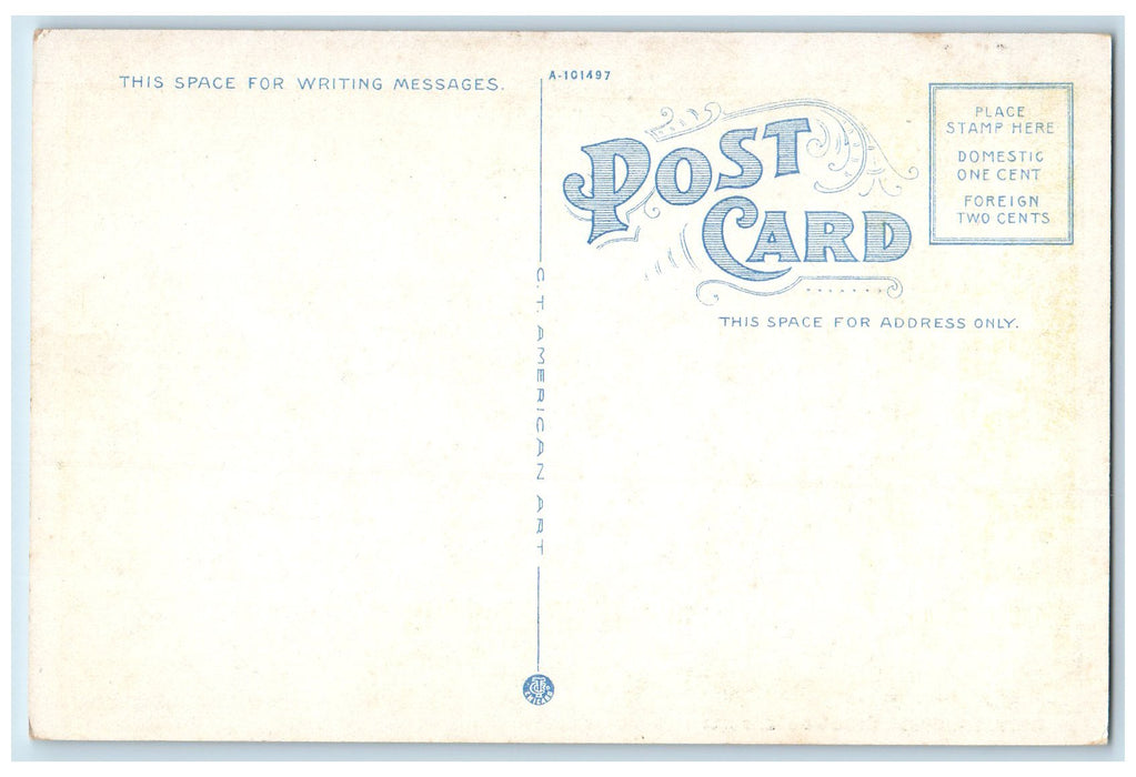 c1950's Moffat Whipple Ladd House Entrance Stairs Door Portsmouth NH Postcard