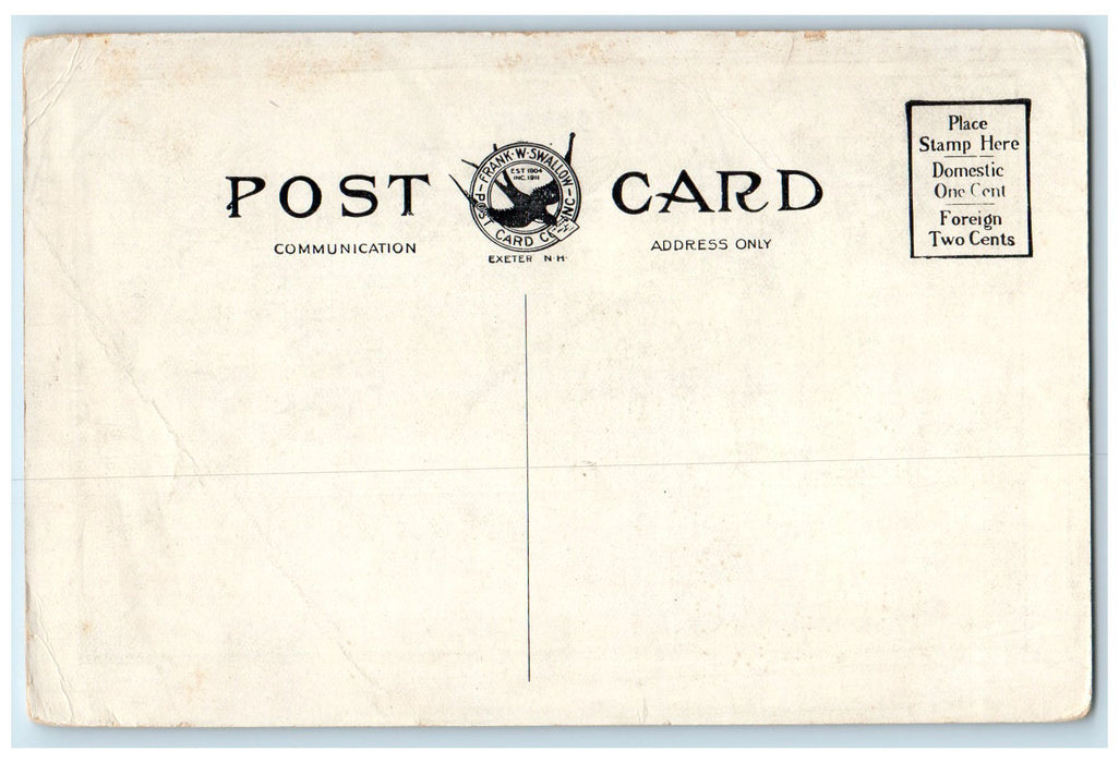 c1920 Gossport Church Star Island Shoals Portsmouth New Hampshire NH Postcard