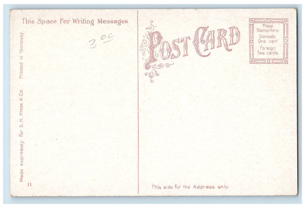 c1910's Jack Knife Bridge Steamship Scene Chicago Illinois IL Unposted Postcard