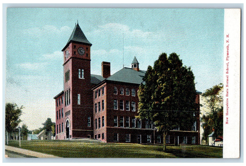 c1905 New Hampshire State Normal School View Plymouth New Hampshire NH Postcard