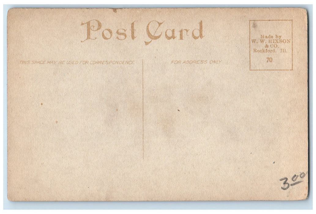 c1910's Grain Elevatior Scene Chicago Illinois IL Unposted Steamship Postcard