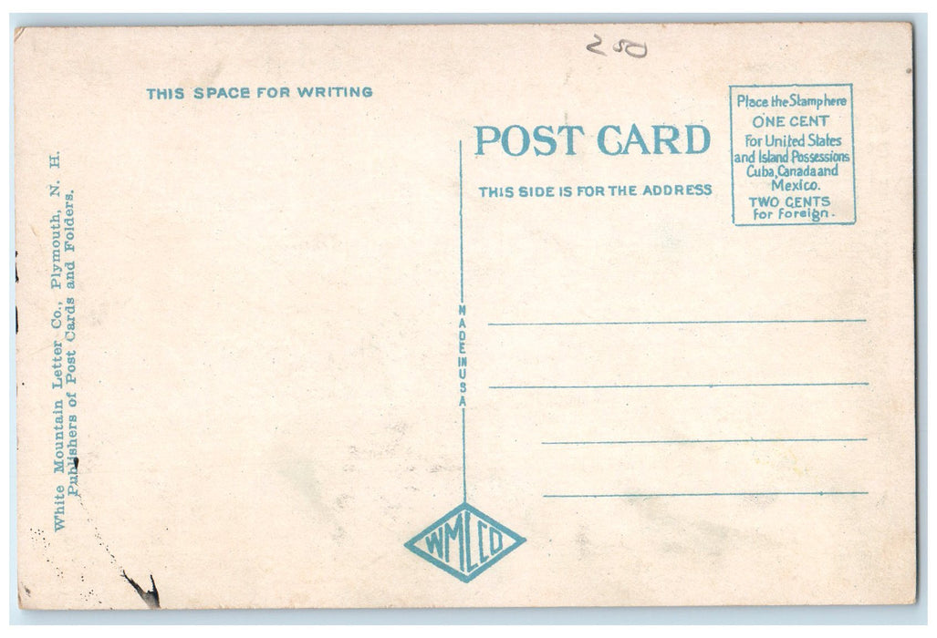 c1950 Domitory Normal School Building Campus Plymouth New Hampshire NH Postcard