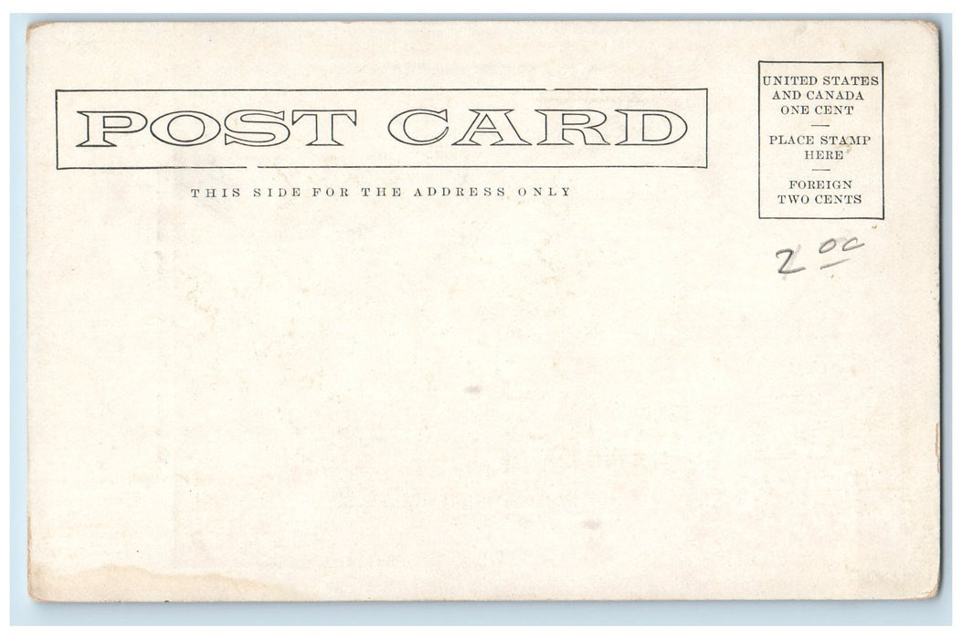 c1905's La Salle Street Station Exterior Chicago Illinois IL Unposted Postcard