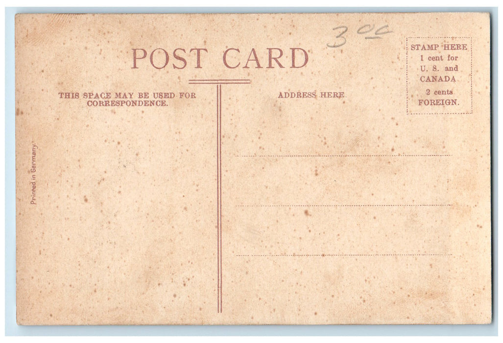 c1910's La Salle Street Roadside Station Chicago Illinois IL Unposted Postcard