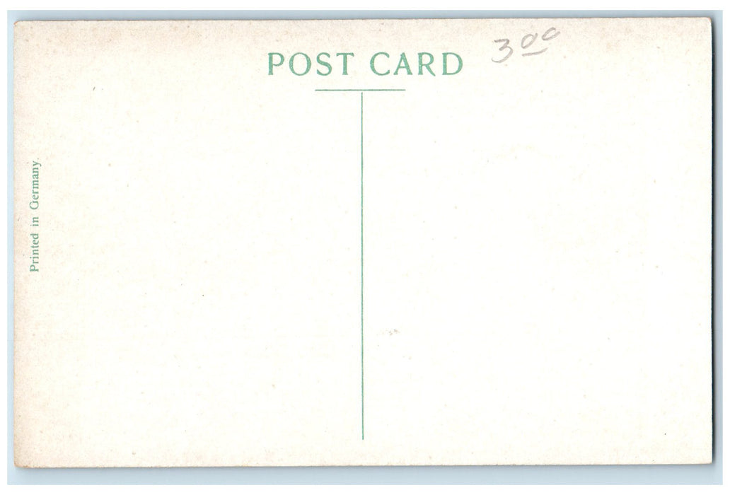 c1910's Governor's Mansion Fountain Columbia South Carolina SC Unposted Postcard