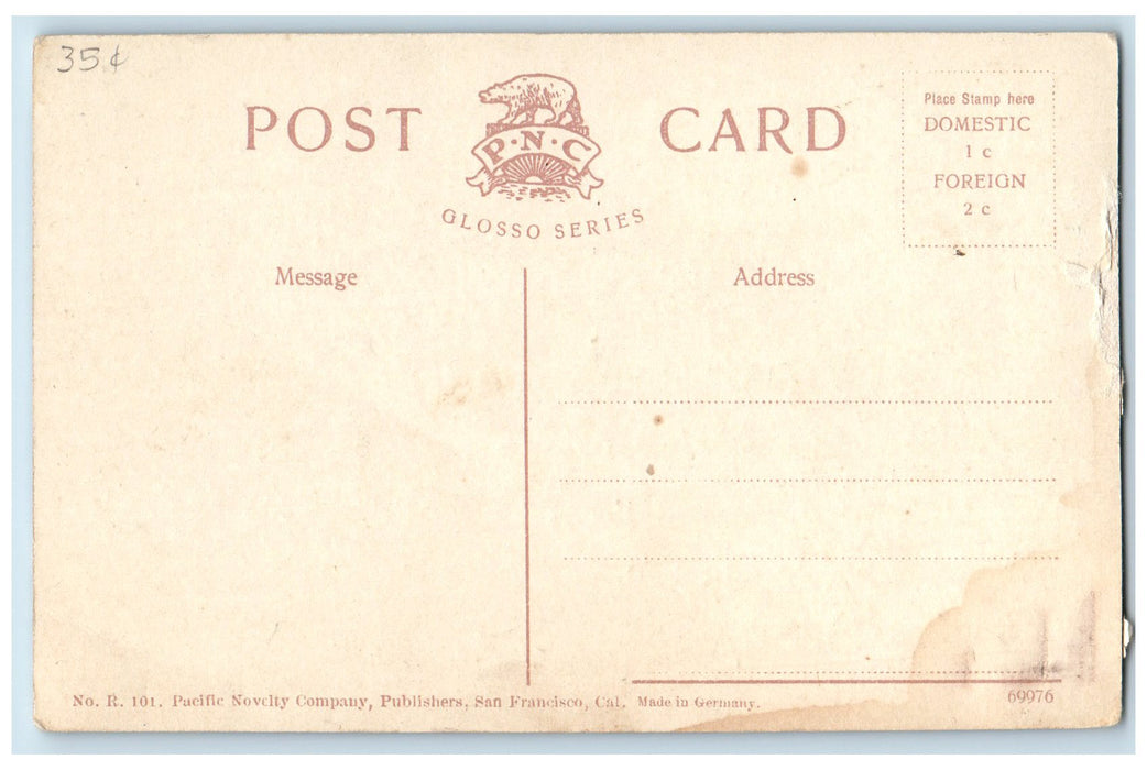 c1950's Cow Creek Canon Railroad Train Hills Grove Roseburg Oregon OR Postcard