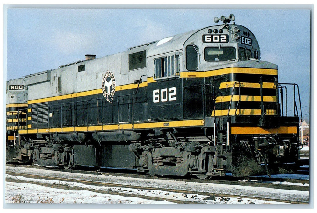 c1950's TRP Transportation Volume 7 No. 4 1988 Alco Century 424's Train Postcard
