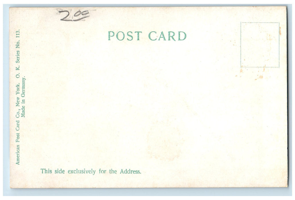 c1905s Fort Sumter View  Lighthouse Scene Charleston South Carolina SC Postcard